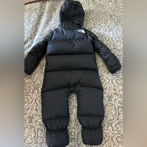 The North Face Black Infant Snowsuit